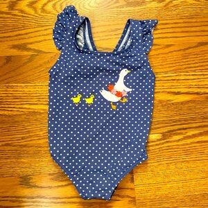 Boden Duck Bathing Suit 18-24 mos
